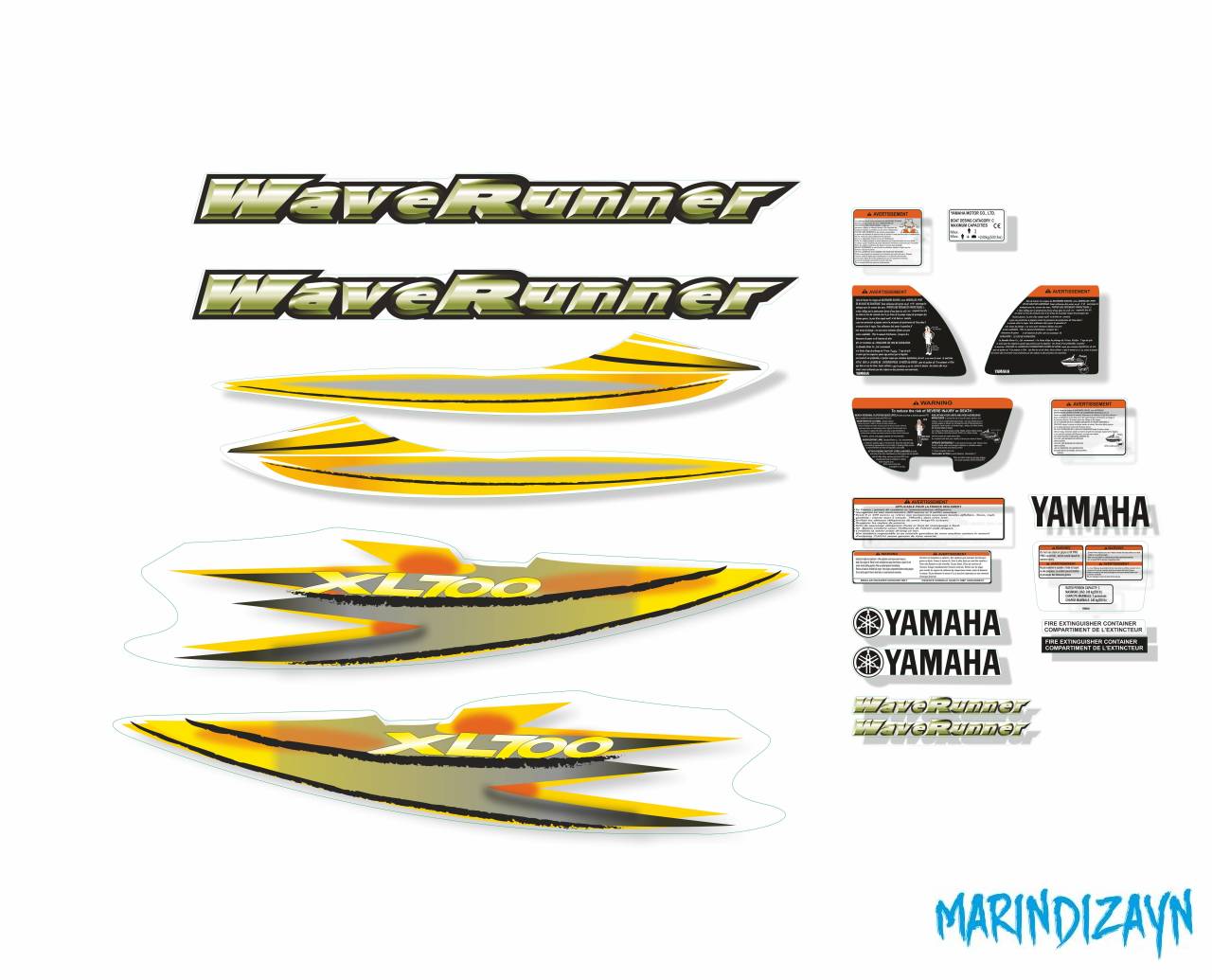 メンズウェア YAMAHA XL700 Yamaha XL 700 Sarı marindizayn.com